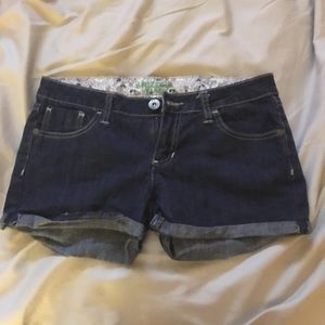 Jean shorts